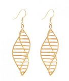 Triple DNA Earrings