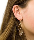 Triple DNA Earrings