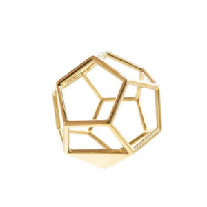 Dodecahedron Pendant 十二面體吊墜