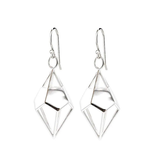 Deltohedron Earrings